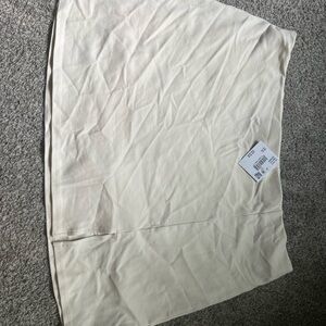 American Eagle Outfitters Cream Mini Skirt